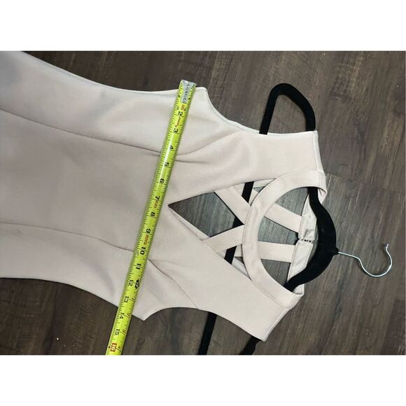 Guess Blush Pink Cut-Out Sheath Dress, Sz 4, MSRP $119 - Picture 7 of 14